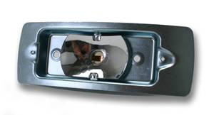 West Coast Metric - HOUSING, FRONT TURN INDICATOR, LEFT OR RIGHT SIDE, EURO WITH *SINGLE CONTACT ON BACK* BUS 1968-72