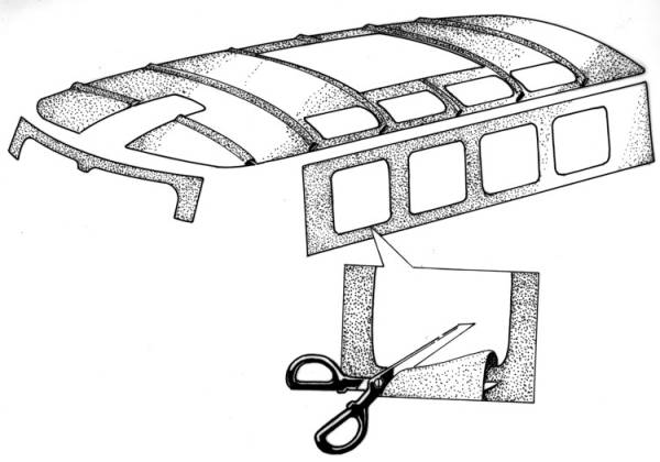 West Coast Metric - HEADLINER, IVORY CLOTH, W/SUNROOF *MADE IN USA* BUS 1955-63 (through chassis # 1101163)