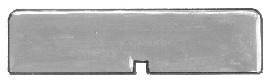 West Coast Metric - REAR CARGO PANEL, WHITE, BUS 55-63
