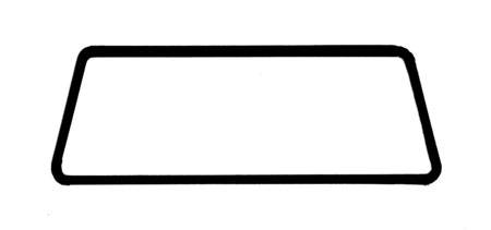 West Coast Metric - FRONT WINDOW SEAL, CAL LOOK, VANAGON 1980-91 *MADE IN USA BY WCM*