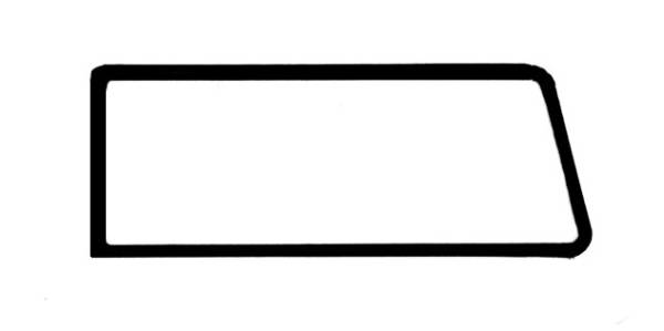 West Coast Metric - REAR SIDE WINDOW SEAL, LEFT OR RIGHT, CAL LOOK, VANAGON 1980-91 *MADE IN USA BY WCM*