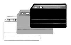 DOOR PANELS, WITH POCKET, WHITE, TYPE 3 1961-1974