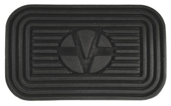 BRAKE PEDAL PAD FOR AUTOMATIC OR AUTOSTICK, BUG / BUS / GHIA / TYPE 3 1968-70