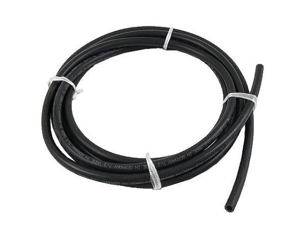 FUEL HOSE, RUBBER WITH REINFORCED WALL, 7MM INNER DIAMETER, SOLD IN METER LENGTHS *GERMAN*