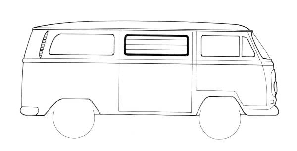 SEAL, SIDE LOUVERED WINDOW FRAME TO BODY, BLACK, BUS 1968-79 *MADE IN USA BY WCM*