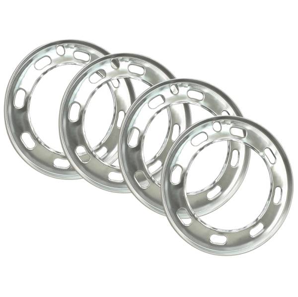 BEAUTY RING, 15" WHEELS, 8 HOLE ALUMINUM SET OF 4, BUG 1973-79, GHIA 1973-74