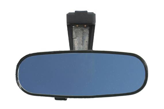 MIRROR, INTERIOR, BUG CONVERTIBLE 68-79, GHIA 68-74 (Lens part # 151-111C, Mount part # 151-133, Bulb # N-177-232)