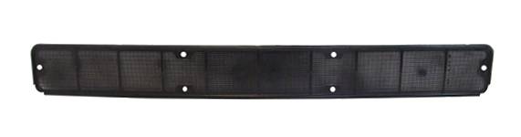 SCREEN, FRONT FRESH AIR VENT GRILLE, BLACK PLASTIC *ORIGINAL GERMAN* BUS 1973-79