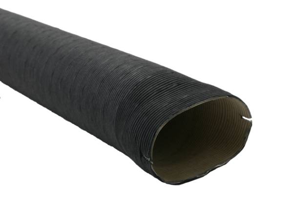 West Coast Metric - HOSE, HOT AIR, RIGHT, ROUND WITH OVAL END 2.5" X 16.5", BUS 1973-79, VANAGON 1980-83
