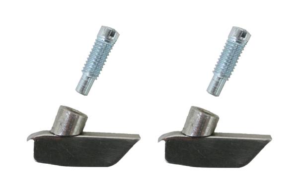 West Coast Metric - VENT WING PIVOT SET, 4 PIECES LEFT & RIGHT WITH SCREWS, BUG CONV. 1973-79 *MADE BY WCM*