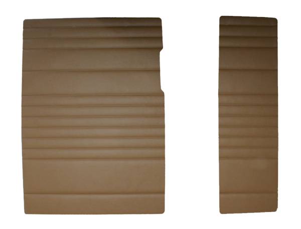 REAR QUARTER PANELS, 2 PIECES, TAN, BUS CREW CAB 1968-79 (Works in conjunction with 261-039-TN)