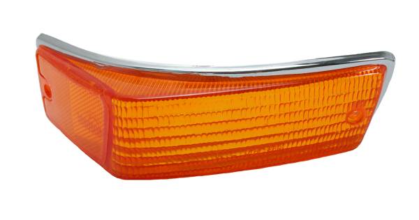 LENS, FRONT TURN INDICATOR AMBER, RIGHT, GHIA 70-74