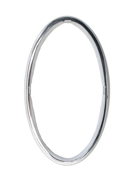 CHROME RINGS AND SEALS FOR TAIL LIGHT, LEFT AND RIGHT, BUG 1962-67