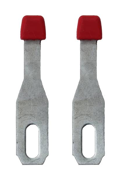 HEATER LEVER WITH RED KNOB, SET OF 2, BUS 1968-73