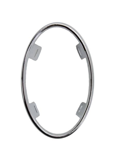 West Coast Metric - CHROME RINGS FOR TAIL LIGHT, LEFT AND RIGHT, BUG 1955-61