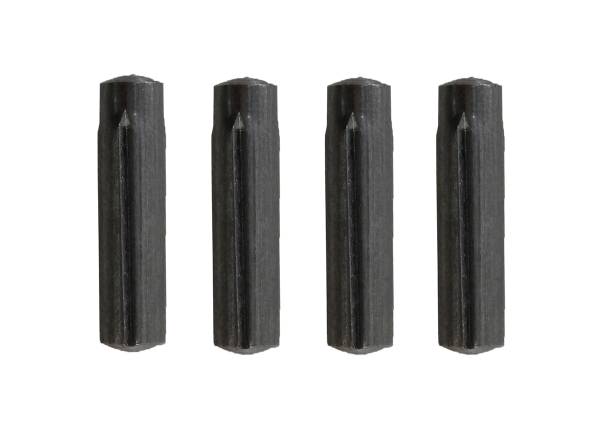 West Coast Metric - PINS, WINDOW CRANKS OR INSIDE DOOR HANDLE, 3MM X 12M, SET OF 4, BUG 1946-67, BUS 50-63, GHIA 56-67, TYPE 3 61-67 (For set of 25 see Part # 113-500B)
