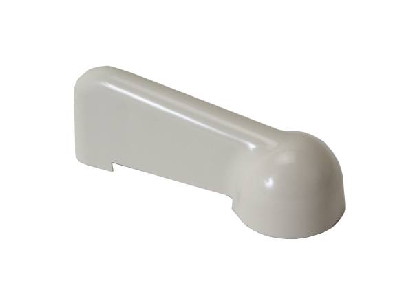 West Coast Metric - LEVER, FRESH AIR DUCT KNOB WITH SCREWS, IVORY, BUS 1955-67