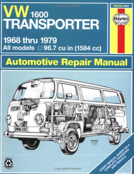 MANUAL, VW BUS 1968-1979