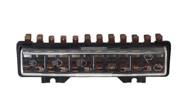 FUSE BOX WITH COVER, BUG & GHIA 1971 (Bug starting at VIN 1112799843) *GERMAN NOS OEM VW*