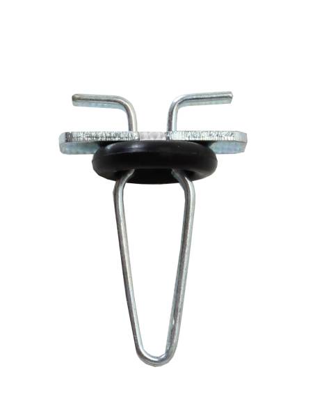 CLIPS, OUTSIDE WINDOW SCRAPER ON TOP DOOR, SET OF 10, GHIA 1956-71