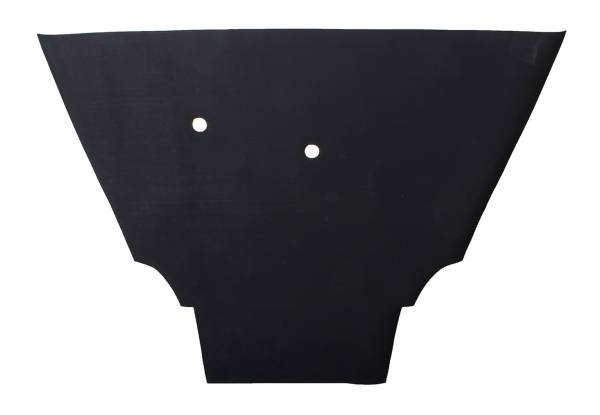 RUBBER MAT, FRONT TRUNK, BLACK, THING 1973-74 (Without Gas Heater)