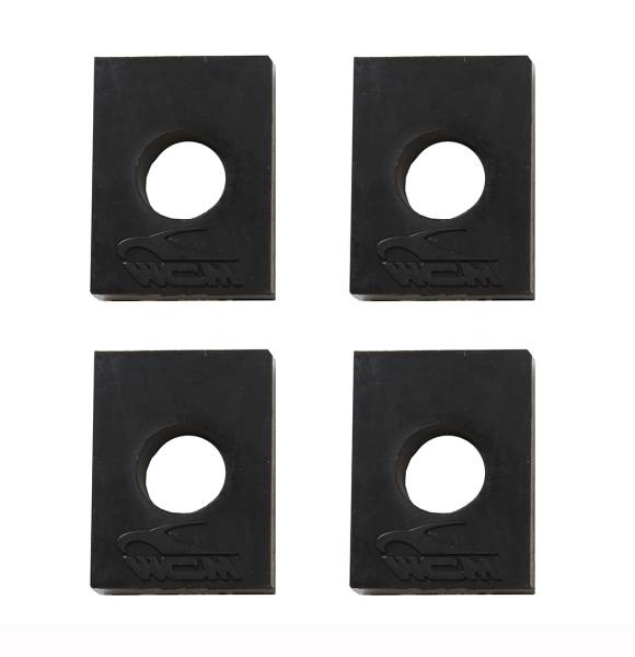 West Coast Metric - SHOCK PAD, BODY TO FRAME 17mm RUBBER, SET OF 4, BUG 1946-79 & GHIA 1956-74
