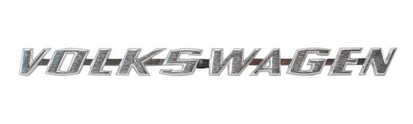 West Coast Metric - VOLKSWAGEN SCRIPT EMBLEM, ENGINE LID *GERMAN* BUG & GHIA 1967-74 (Clips Part # 171-939)