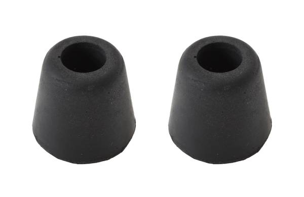 RUBBER STOPS, SIDEGATES, 28 MM TALL, PAIR, BUS SINGLE & DOUBLE CAB PICKUP 1952-74 *MADE IN USA BY WCM*