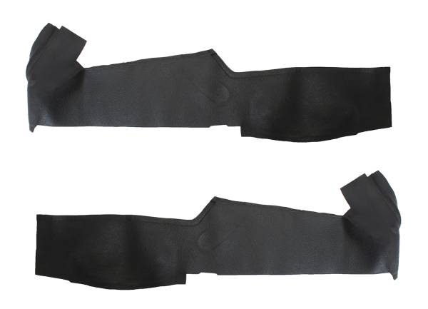 West Coast Metric - RUBBER MATS, BLACK, SIDE SEAT PEDESTAL, BUS 1968-76 (Works in conjunction with 211-665B)