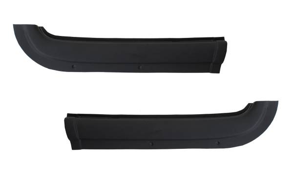 COVERS, BLACK PLASTIC, INSIDE QUARTER PANEL, GHIA SEDAN 1972-74