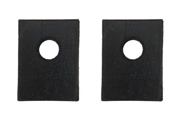 SHOCK PAD, REAR SHOCK TOWER 6mm RUBBER, SET OF 2, BUG 1946-79 & GHIA 1956-74