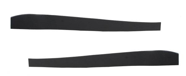 West Coast Metric - TOP QUARTER COVERS, INSIDE, BLACK GRAIN, GHIA CONV. 1958-74