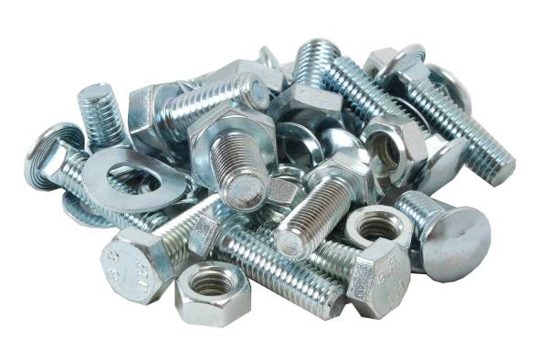 FRONT BUMPER BOLTS & NUTS, BUS 1950-58