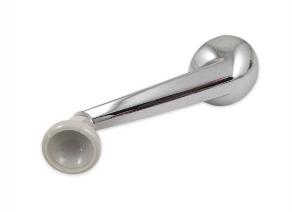 WINDOW CRANK HANDLE, SILVER BEIGE KNOB, TYPE 3 1961-65