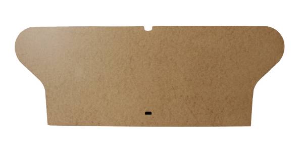 REAR SEAT BACK, PARTICLE BOARD FOR CARPET, BUG SEDAN 1965-71