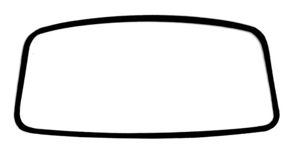 West Coast Metric - SEAL, REAR WINDOW, CAL LOOK, TYPE 411/412 SEDAN (NON-WAGON) *MADE IN USA BY WCM*