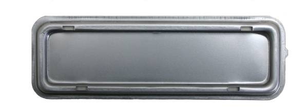 West Coast Metric - RADIO BLOCK OFF PLATE, WITHOUT MOLDING HOLES, BUG 1958-67