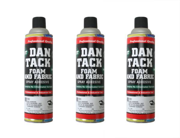 West Coast Metric - SPRAY GLUE, SET OF 3 CANS OF HIGH STRENGTH SPRAY ADHESIVE FOR INTERIORS