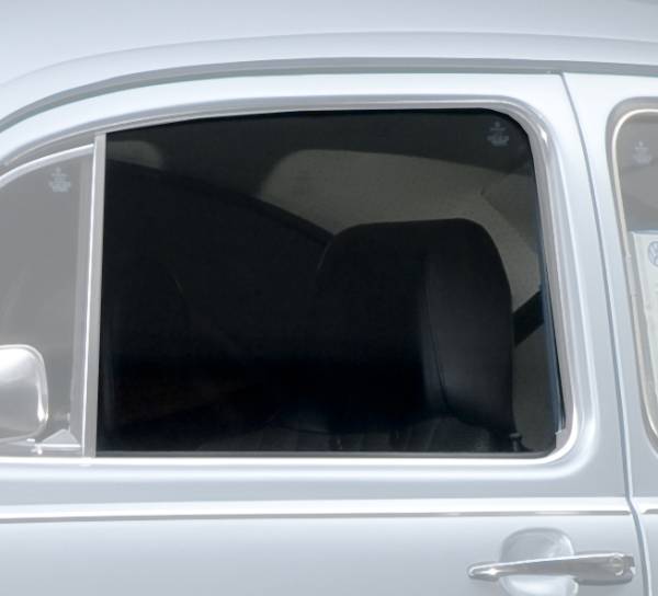 West Coast Metric - GLASS, FRONT DOOR WINDOW,  LEFT OR RIGHT, BUG SEDAN. 1958-64 (Call or Email to Order)