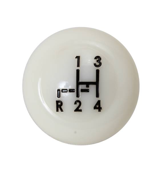 West Coast Metric - SHIFT KNOB, 7mm WHITE WITH SHIFT PATTERN, BUG & GHIA 1961-67
