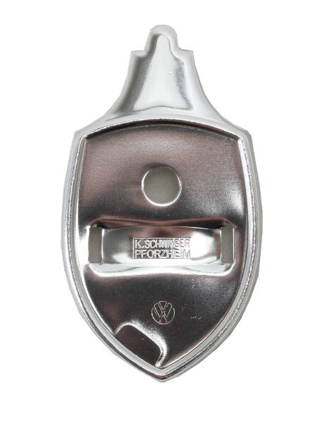 West Coast Metric - BASE ONLY, FOR FRONT HOOD EMBLEM *GERMAN* BUG 1951-63 (For both Emblem & Base see Part Numbers: 111-901 and 113-902)