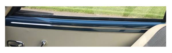 West Coast Metric - MOLDING, INSIDE ABOVE DOOR PANEL, LEFT OR RIGHT, GHIA 1956-66