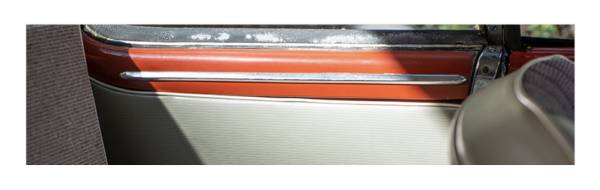 West Coast Metric - MOLDING, INSIDE ABOVE REAR QUARTER PANEL, LEFT OR RIGHT, GHIA 1956-61