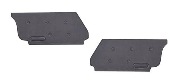West Coast Metric - KICK PANELS, REAR SEAT, DARK  GREY VINYL, BUG CONV. 1960-64 (Last Pair)