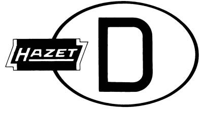 STICKER, HAZET "D"