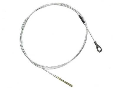CHASSIS/SUSPENSION/CABLES - Cables & Clamps - CLUTCH CABLE, 2281mm, BUG/GHIA/THING 1972-74
