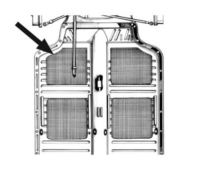 INSULATION, PRE-CUT ADHESIVE BACKED SOUND DEADENING RATTLE MAT (UNDER CARPET) ALL BUGS 1946-72 *MADE IN USA BY WCM* - Image 1