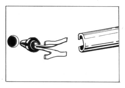 SEAL, OUTSIDE MOLDNG CLIPS, SET OF 42 *GERMAN* BUG 1950-66, TYPE 3 1961-66 (Clips Part # 113-585B) - Image 3