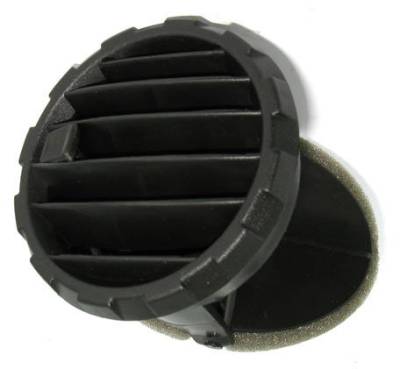 All Products - DASH VENT, BLACK PLASTIC LEFT OR RIGHT, BUS 1968-79