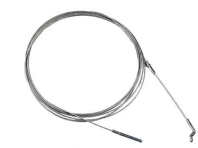 ENGINE - Accelerator Cables & Pedal Assembly - ACCELERATOR CABLE, 3435MM, BUS 1974 (CALIFORNIA EMISSIONS ONLY)